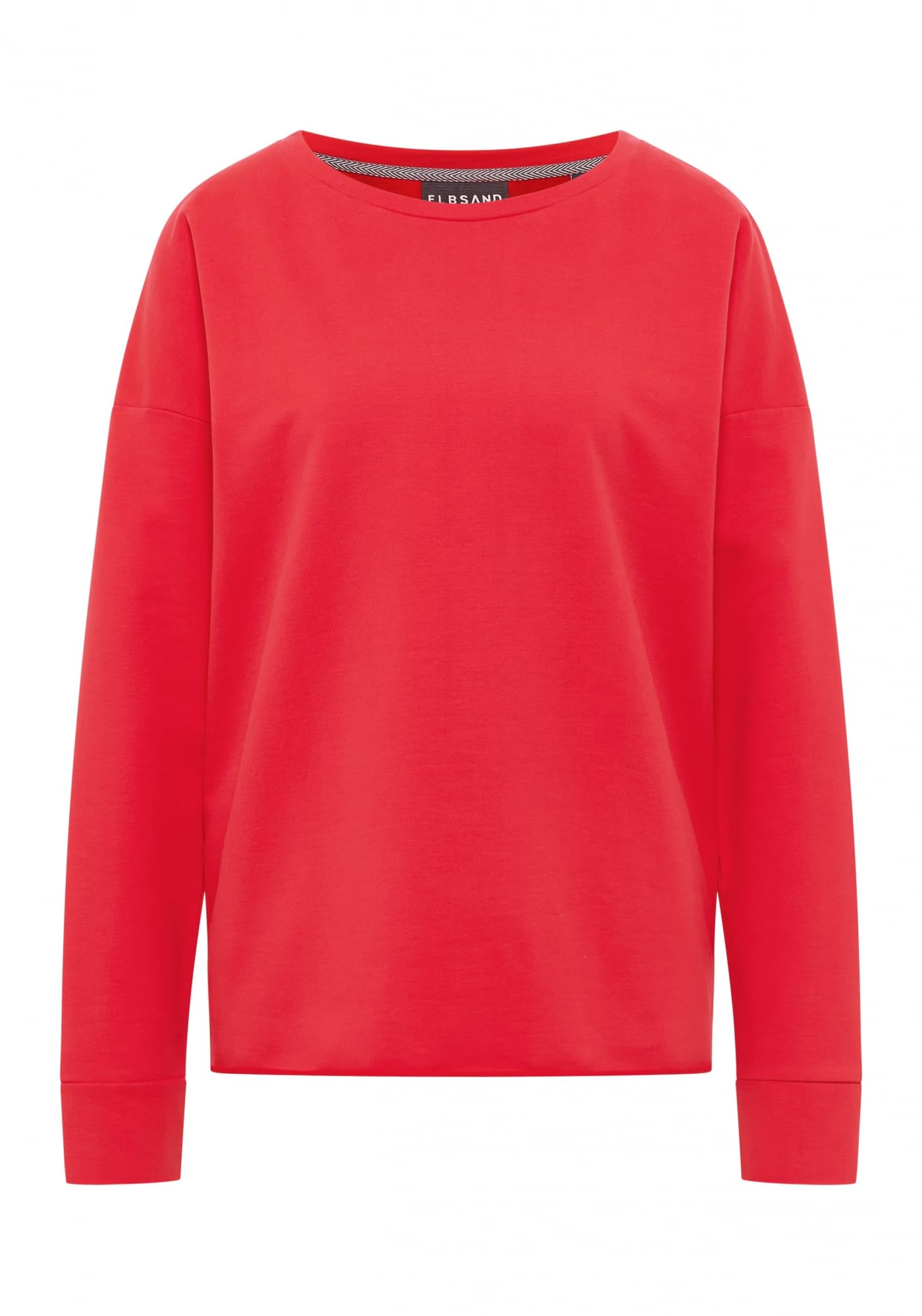 Elbsand Damen Sweatshirt ESWRiane Rundhalsausschnitt, leicht kastige Schnittform