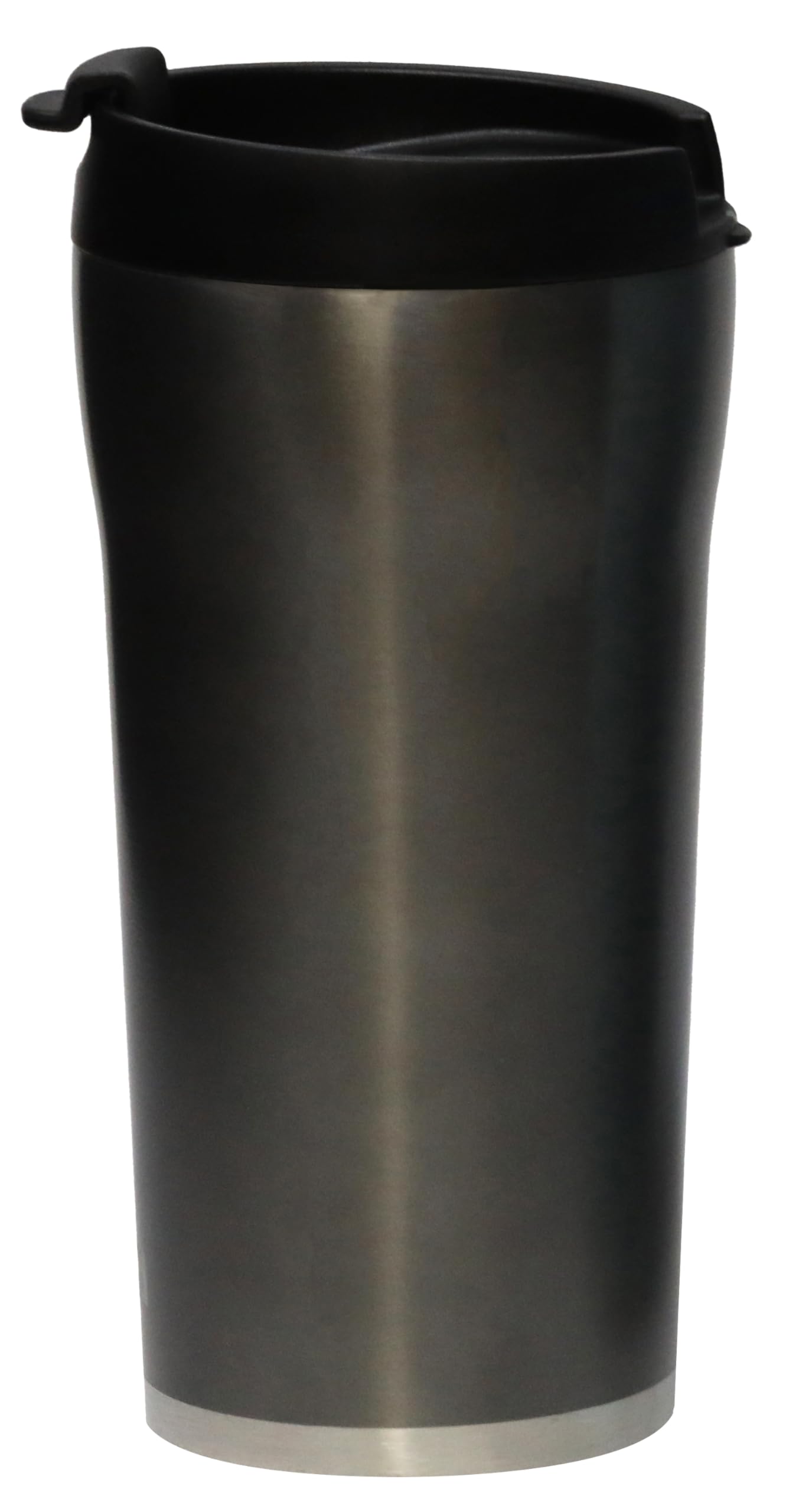 MIRA 12 oz Coffee Travel Mug - Stainless Steel Insulated Tumbler with Leak-Proof Lid - Hot & Cold Cup - Gray Satin
