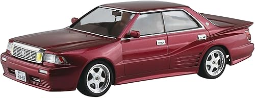 Aoshima 1989 UZS131 Toyota Crown (Blister Style) Kit de modelo a escala 124