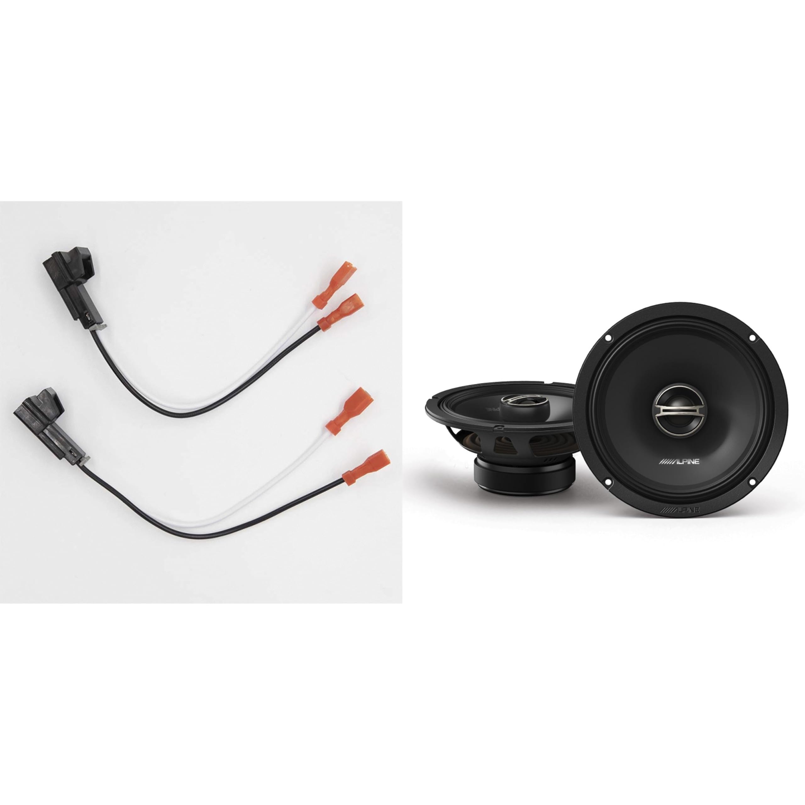 DM 6.5" w/Speaker Wiring Harness for Select 1988-up GM Vehicles by Alpine – Model alpinebdl260108-16