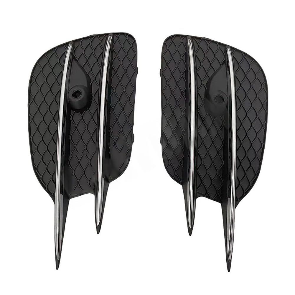 RichVibe Frontpaar-Seitengitterabdeckung für Vito W447 2017+ für OEM 4478851200 4478851300, schwarzes ABS als Ersatz