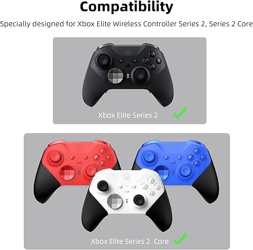 Miniatura 5 de AreMe Estación De Carga Dock Para Xbox Elite Controlador Inalámbrico Serie 2, Serie 2 Core - Blanco