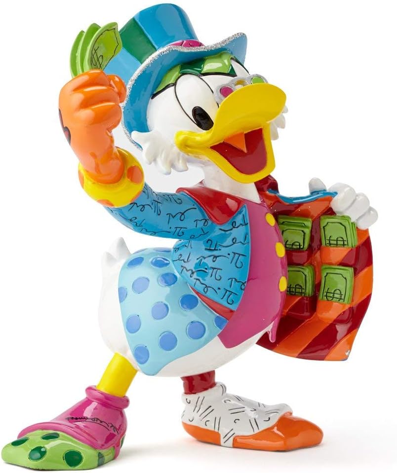 Enesco Disney by Britto Uncle Scrooge Figurine, 6"