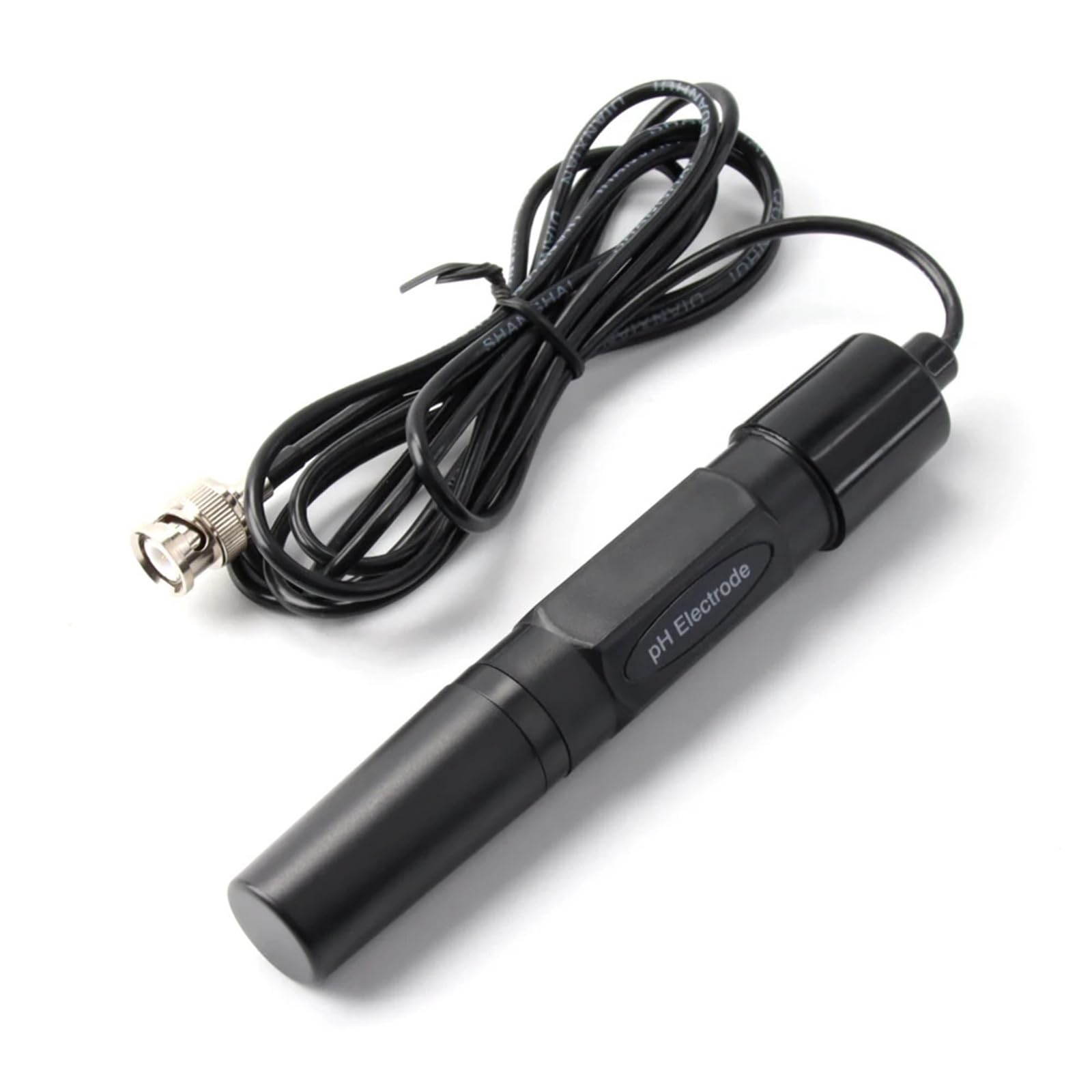 Zklgs One Color Digital Ph Meter, Professional Ph Probe Aquarium Electrode Test Ph Meter Bnc Connector Cable Length 110Cm Ph Calibration Liquid Sensor
