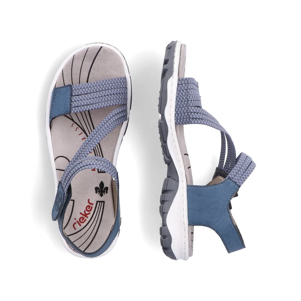 Rieker Damen 68871Trekking-Sandalen
