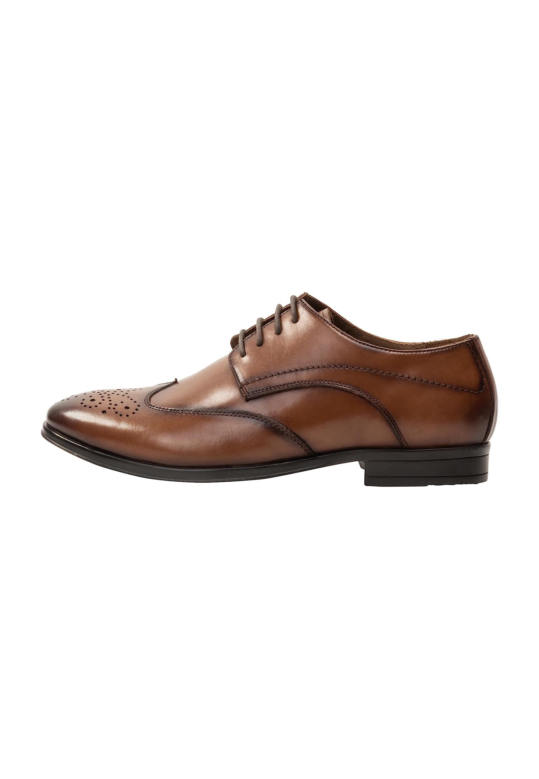 revend Men's Classic lace-up, Camel, 9.5 UK