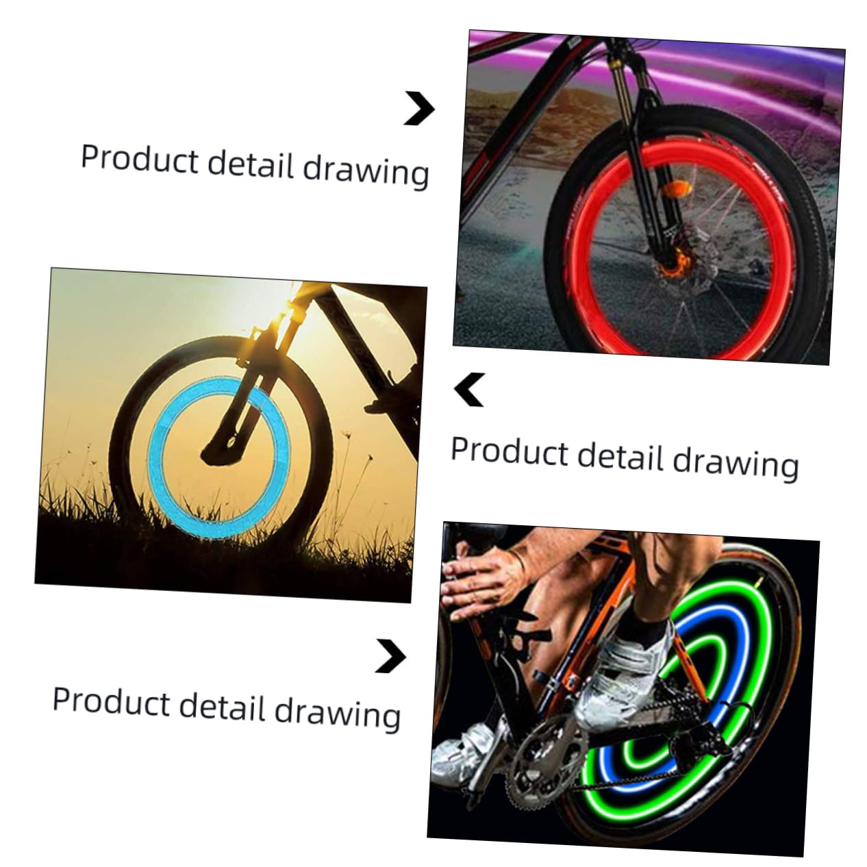 HOLIDYOYO 360Degree Rotating Handlebar Flashlight Clamp Quick Release Bike Light Mount Holder with Pad for Compatible with Bicycles and Torches