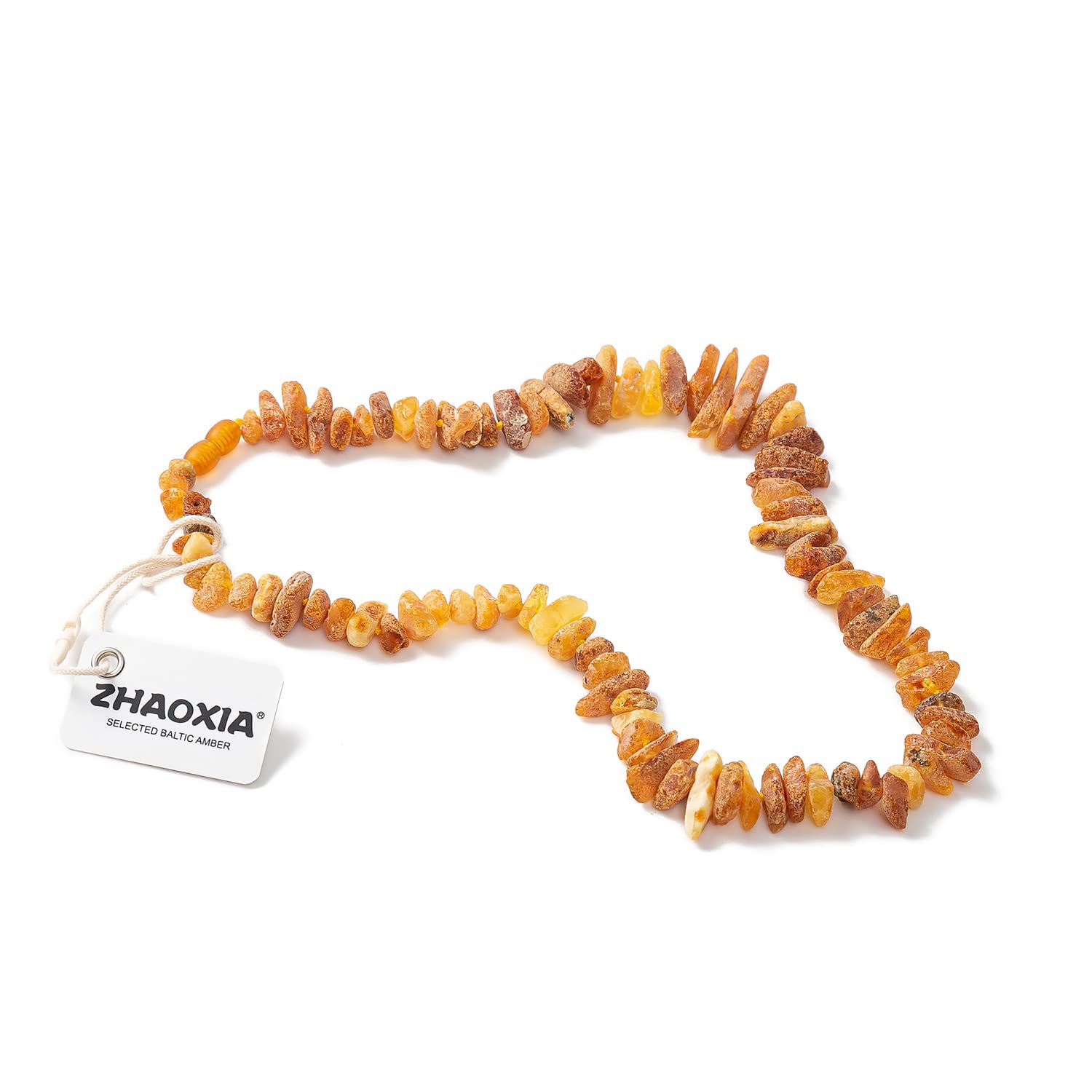 Collier en ambre pour chiens authentique de la Baltique de 50cm pour grands félins