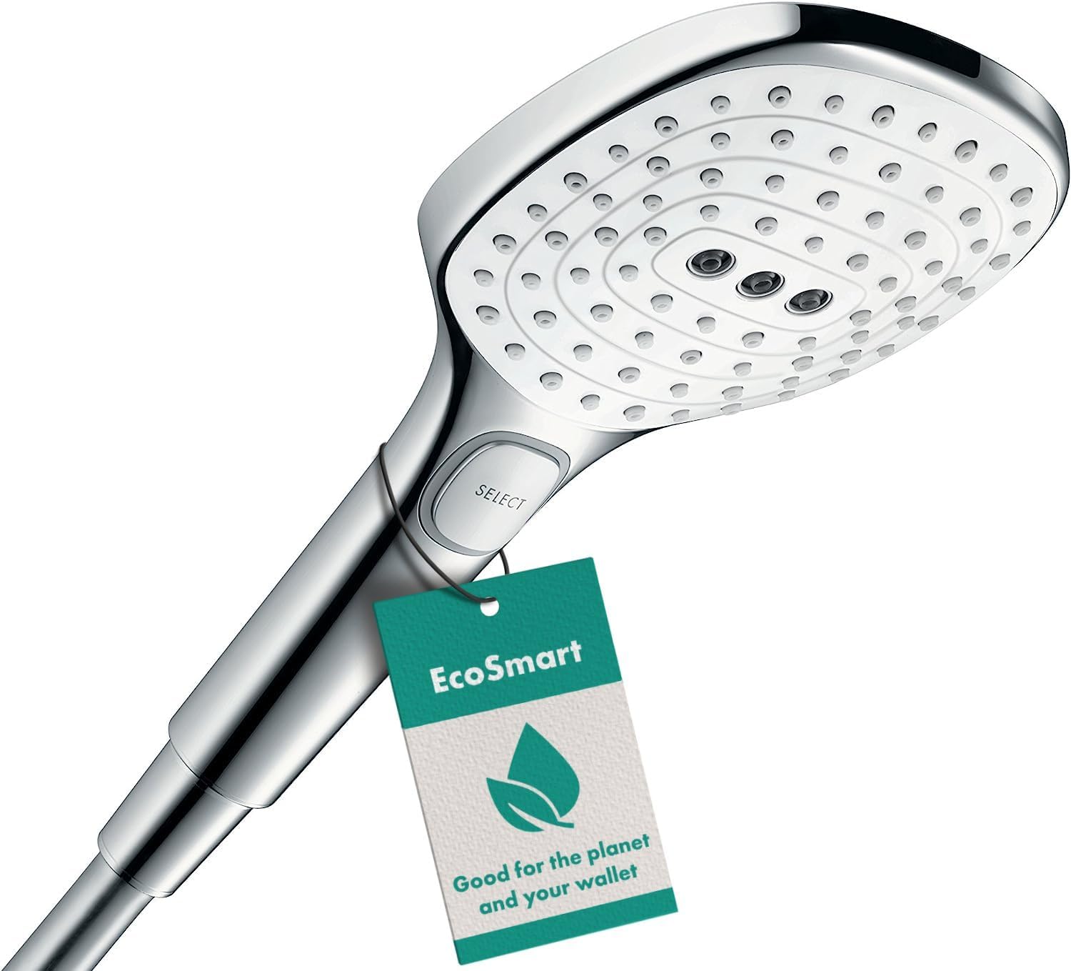 hansgrohe Raindance Select E 120 water saving hand shower, 3 spray