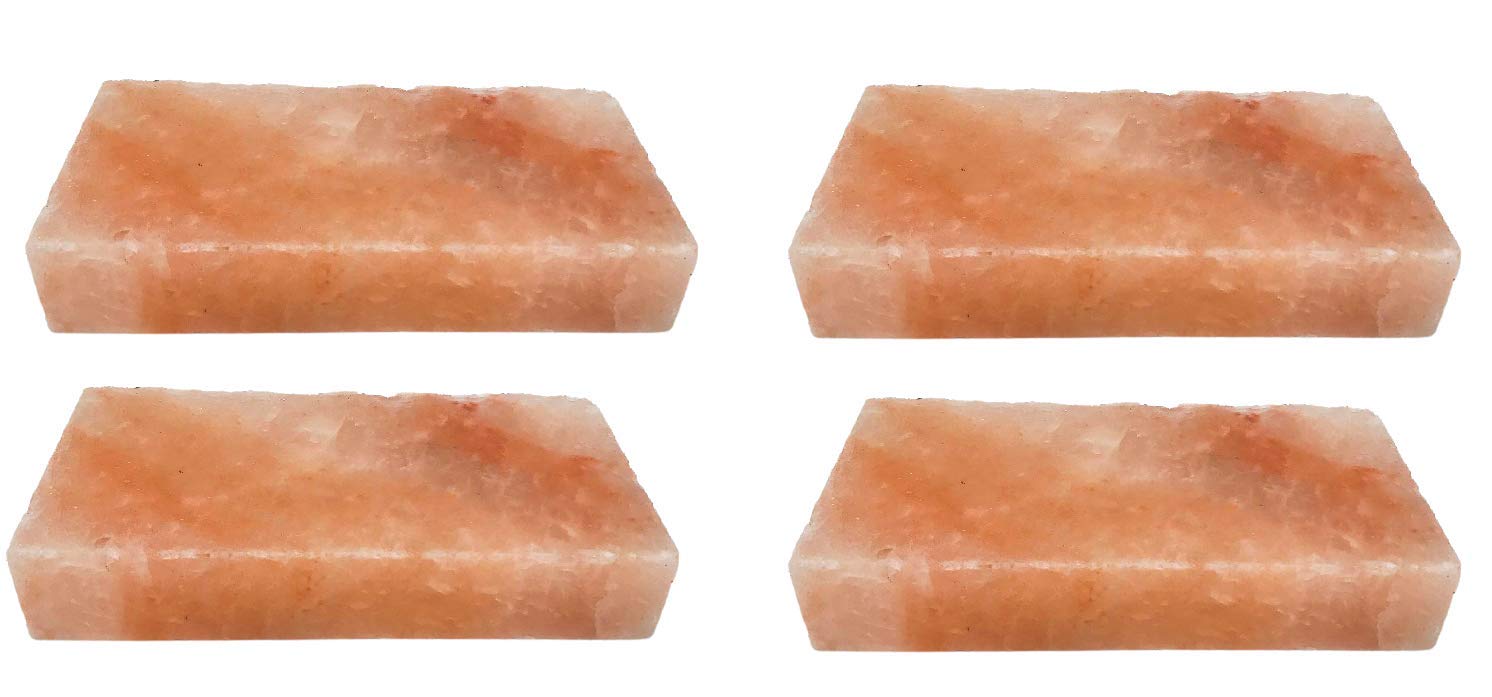 Glowyn Pink Himalayan Salt Block Lick Brick – 4.4 lbs, Multi-Pack – 8X 3.85 x 2 inches (fits Standard Salt Block Holder) - 100% Natural with Vital Minerals for Horses & Livestock.