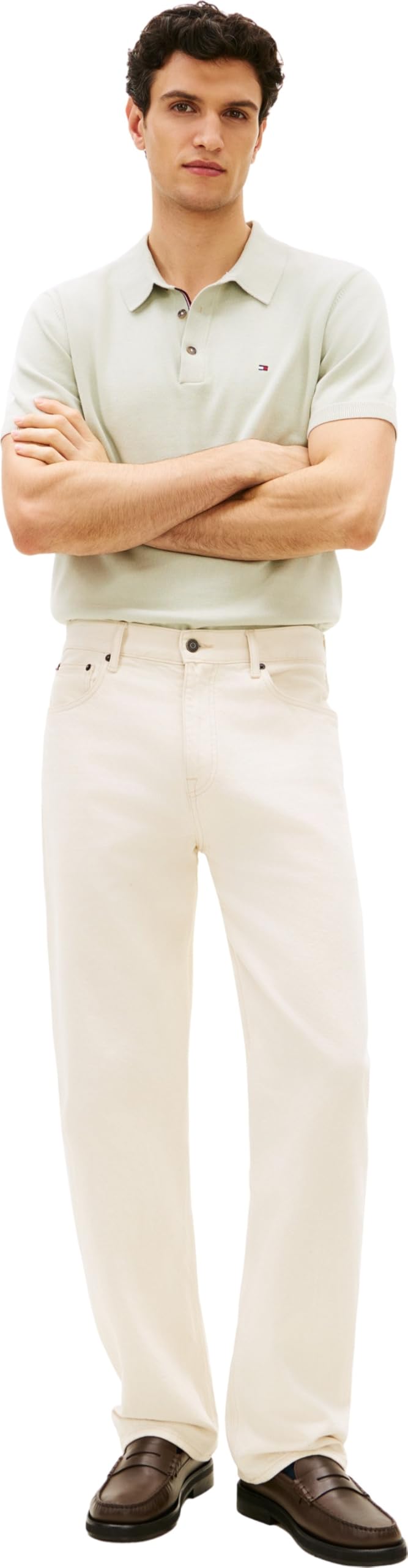 Tommy Hilfiger Relaxed River Rgd Gmd Mw0mw41893 - Inne dżinsy Mężczyźni