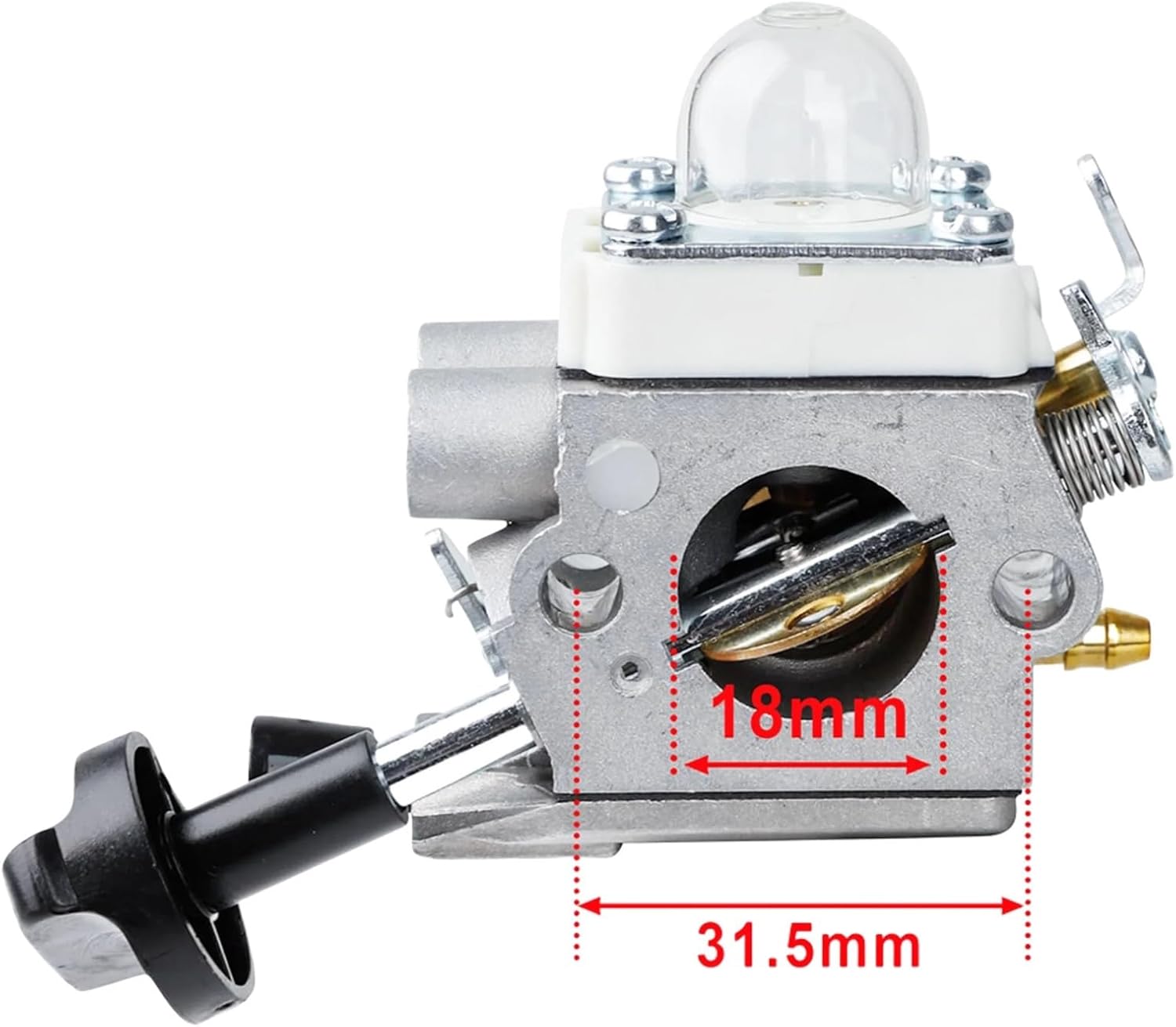 3 Carburetor for Blowers Model Bg56 Bg86 Sh56 Sh86 4241-120-0607 Lightweight Construction Compatible Replacement(C1M-S260B)