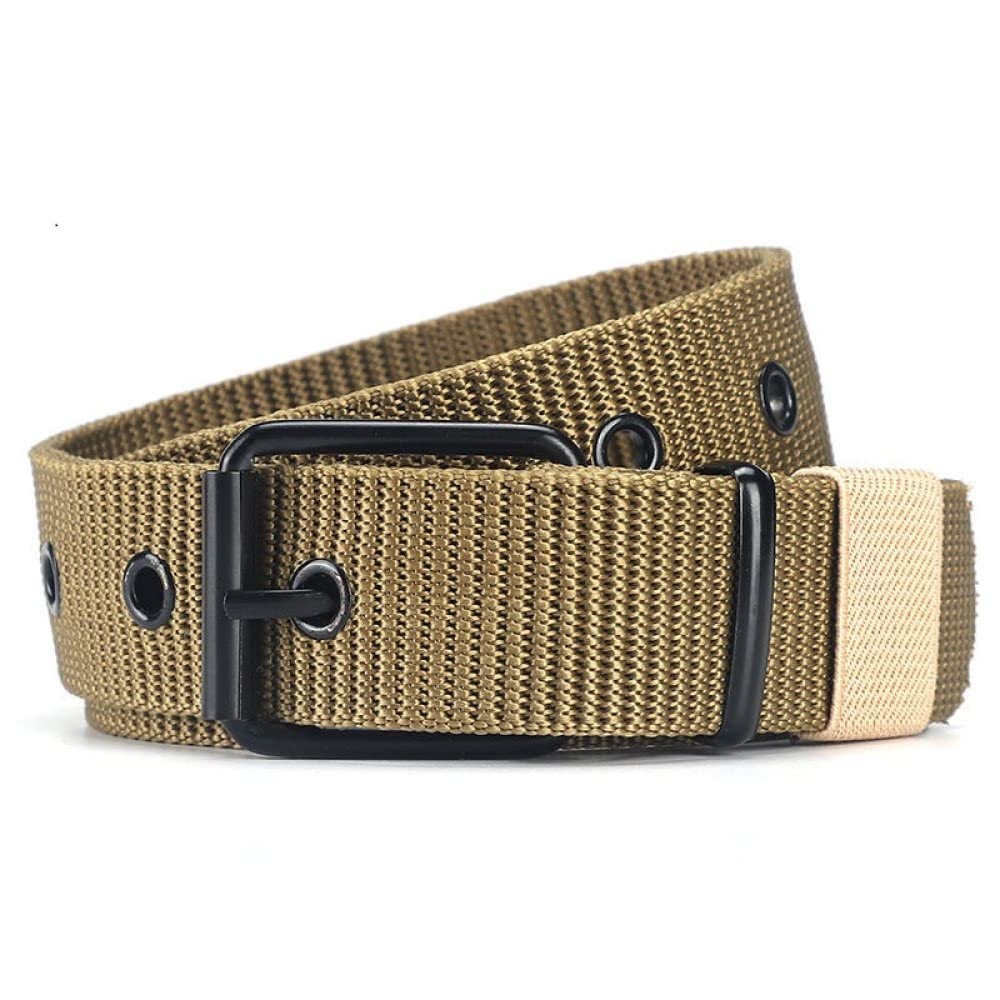 FOOOZ Men Belts Army Military Canvas Nylon Webbing Tactical Belt Fashion Casual Designer Unisex Belts Sports Strap Jeans