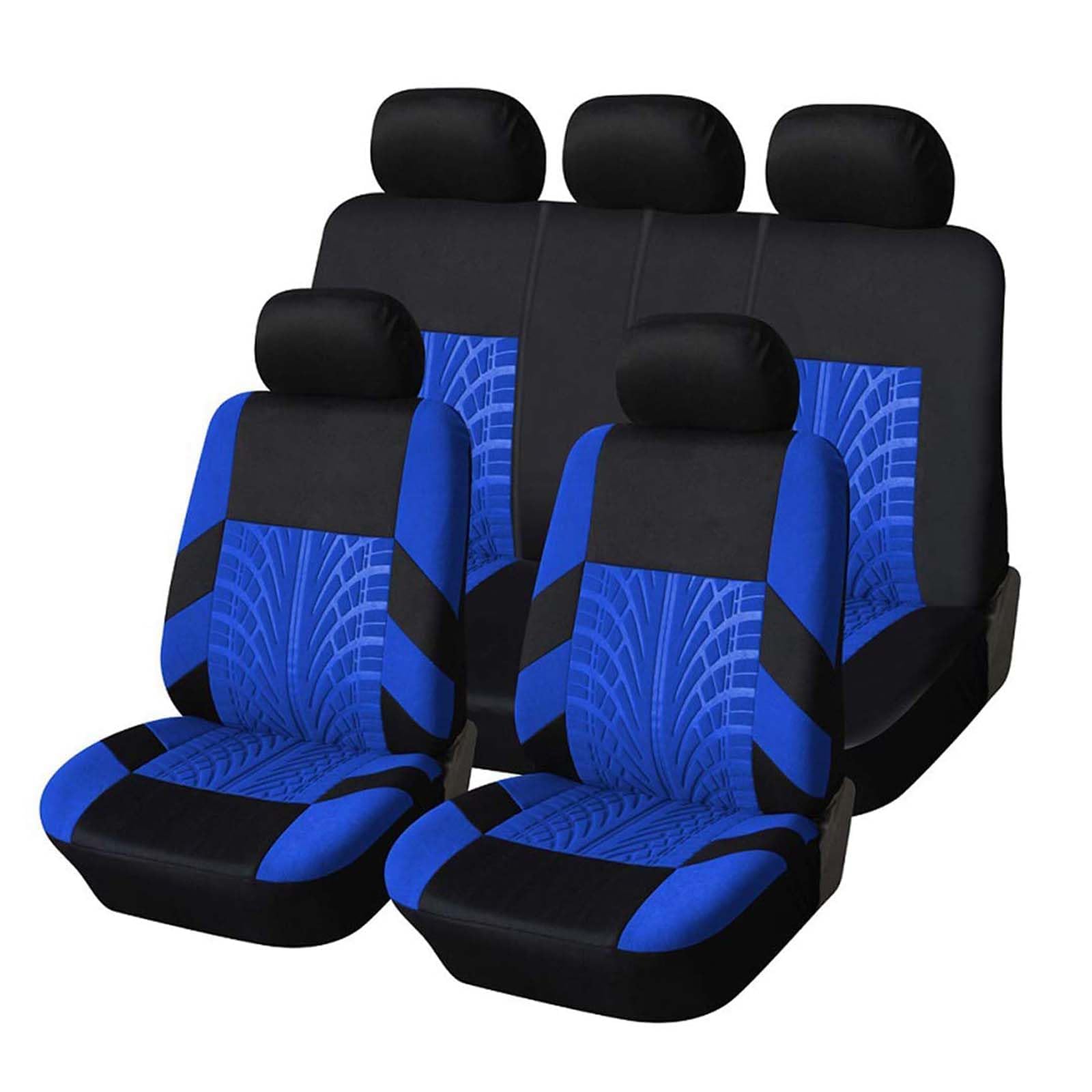 OZTGRHBD Car Seat Covers Full Set for BMW 3er Compact (E36) 316g 316i 318tds 318ti 323i 1994-2000, All-Weather Front ＆ Rear Bench Seat Protectors, Comfort Breathable Automotive Interior Chair Cover