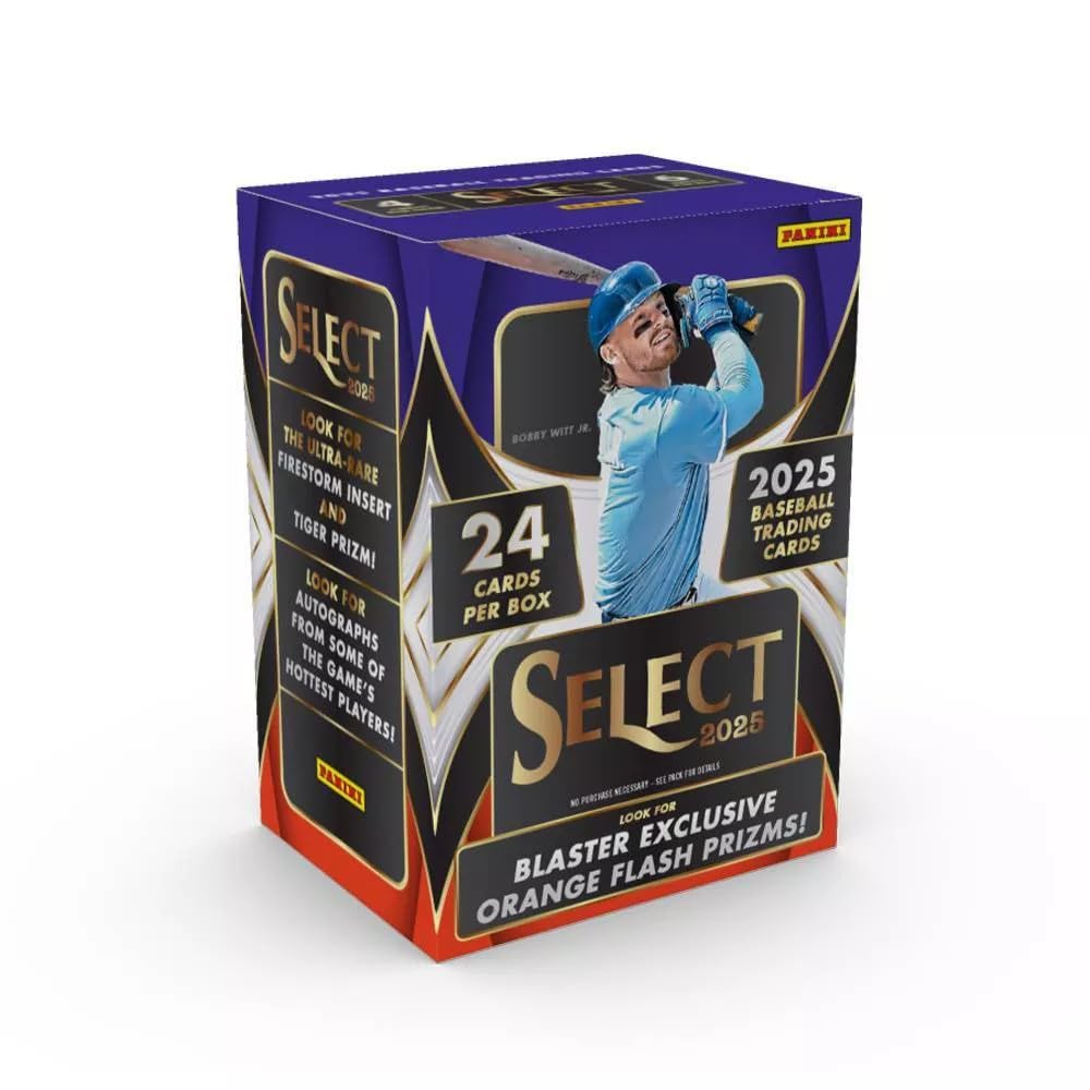 2025 Panini Select, caja de cartas coleccionables de béisbol