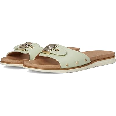 Dr. Scholls Nice Iconic Slides aloe green faux leather