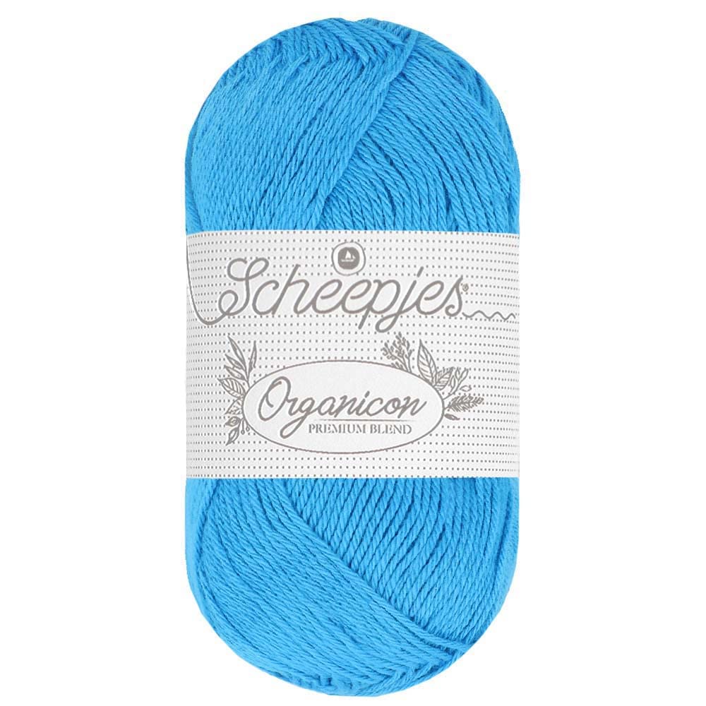 Scheepjes - Scheepjes Organicon 267 Ticklish Turquoise Yarn - 1x50g