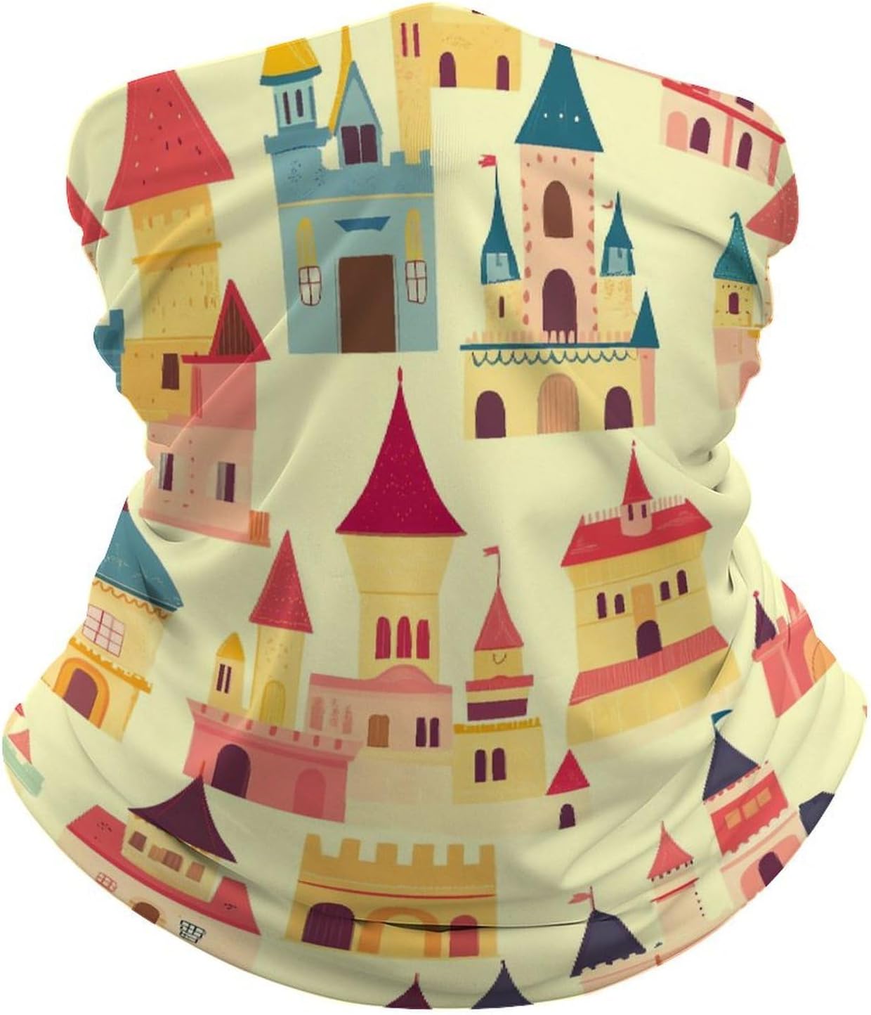 Magic Kingdom Castles Face Cover Neck Gaiters for Men Women Sun Protection Mask Scarf Hiking Bandana