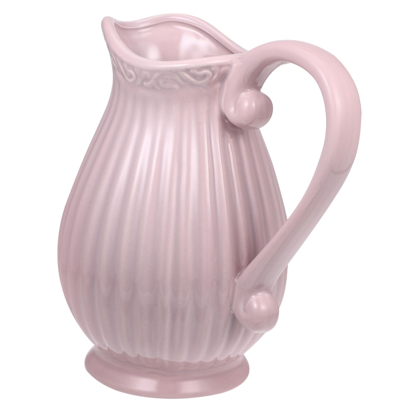 Ornement en céramique rose pour sublimer vos fleurs séchées au quotidien