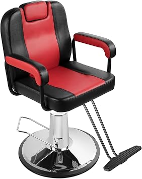 Heavy Duty Barber Chair Reclining Salon Chair for All Purpose Beauty Chair Salon Equipment