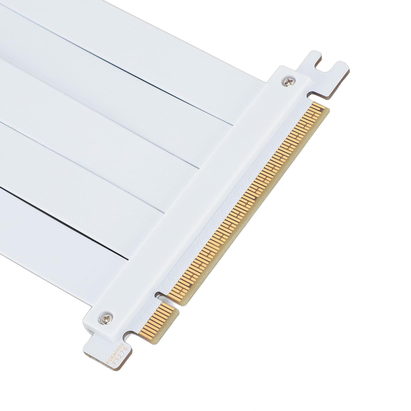 PCIe 5.0 Riser Cable, PCI Express 5.0 X16 GPU Riser Cable PCIe 5.0 GPU Adapter | 128Gbps Wysoka Prędkość | Wstecznie Zgodny z PCIe 4.0 3.0 2.0 1.0 | Nie Wymaga BIOS (30cm)