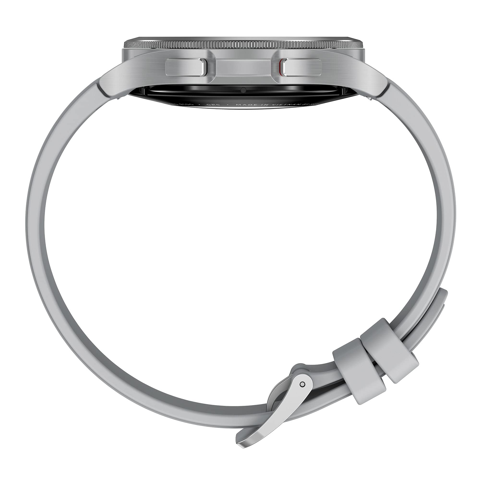 Samsung Galaxy Watch4 Classic 46mm SmartWatch Acciaio Inox, Ghiera Rotante, Monitoraggio Benessere, Fitness Tracker, Argento (Silver), 2021 [Versione Italiana] (Ricondizionato)