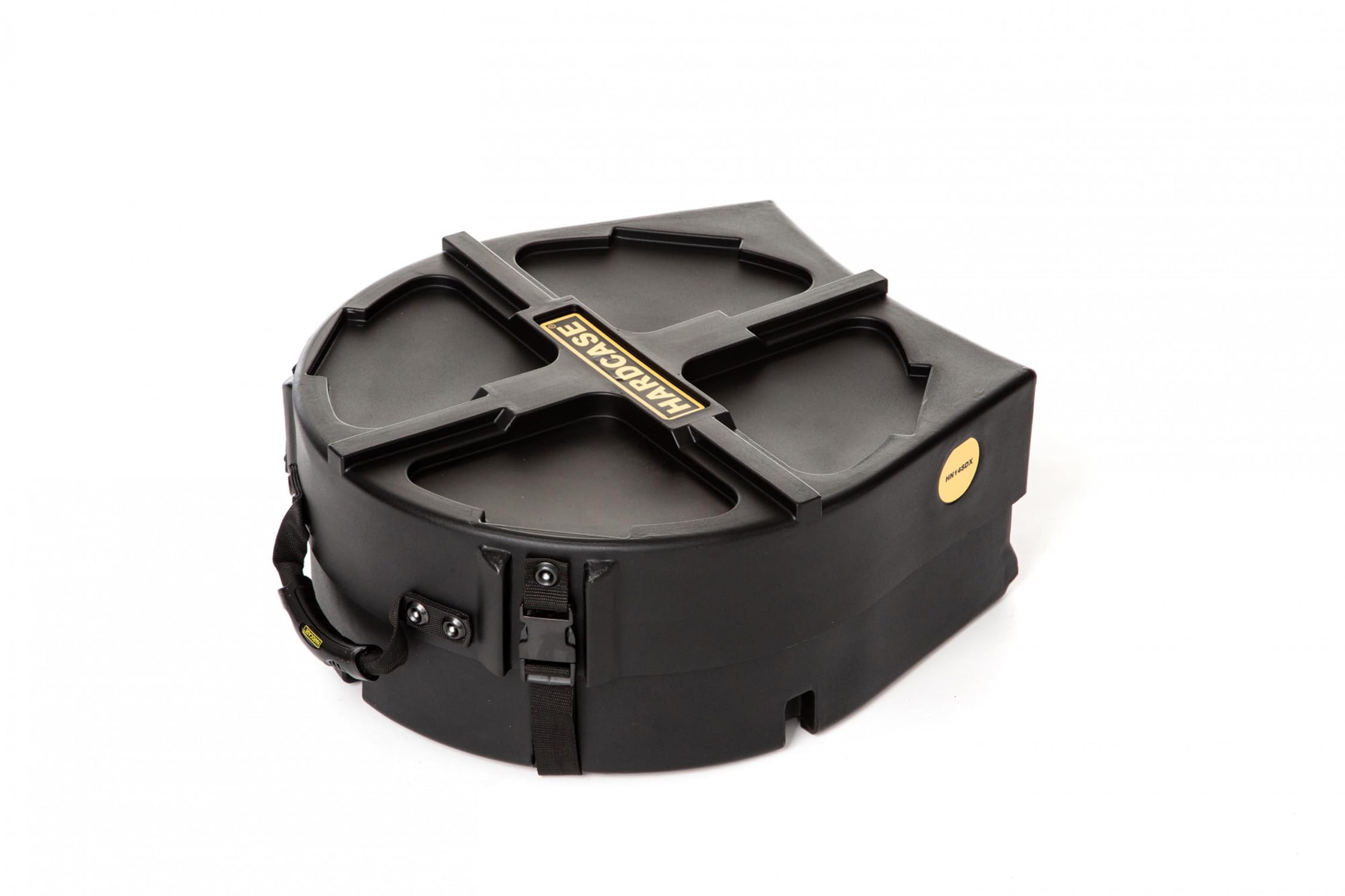 HARDCASE HN14SDX - Funda para caja de batería (14", 35,56 cm, con compartimento para hasta dos pieles de repuesto)