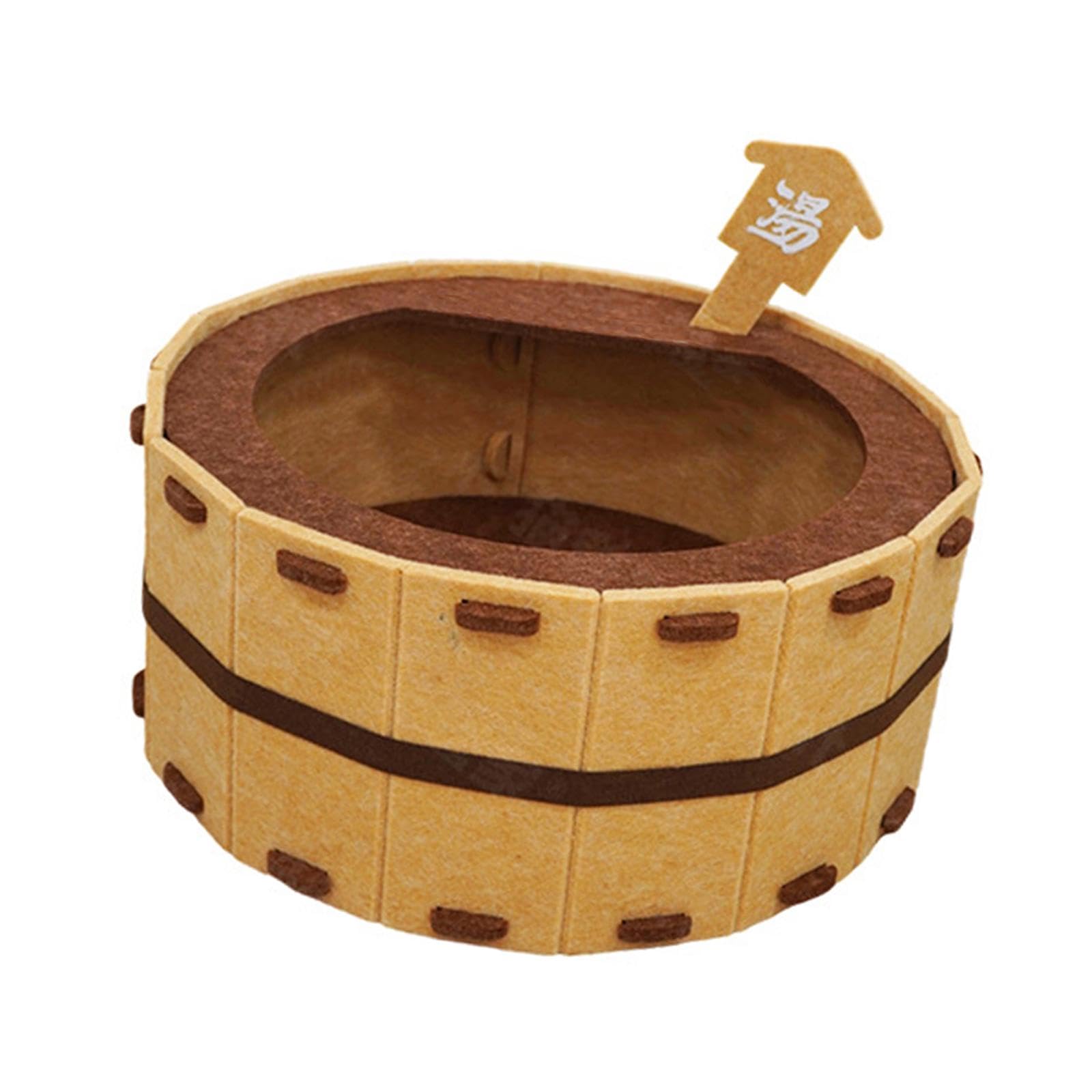 Panier de jeu pour chat en feutre - Lit douillet 37cm pour des siestes paisibles au salon