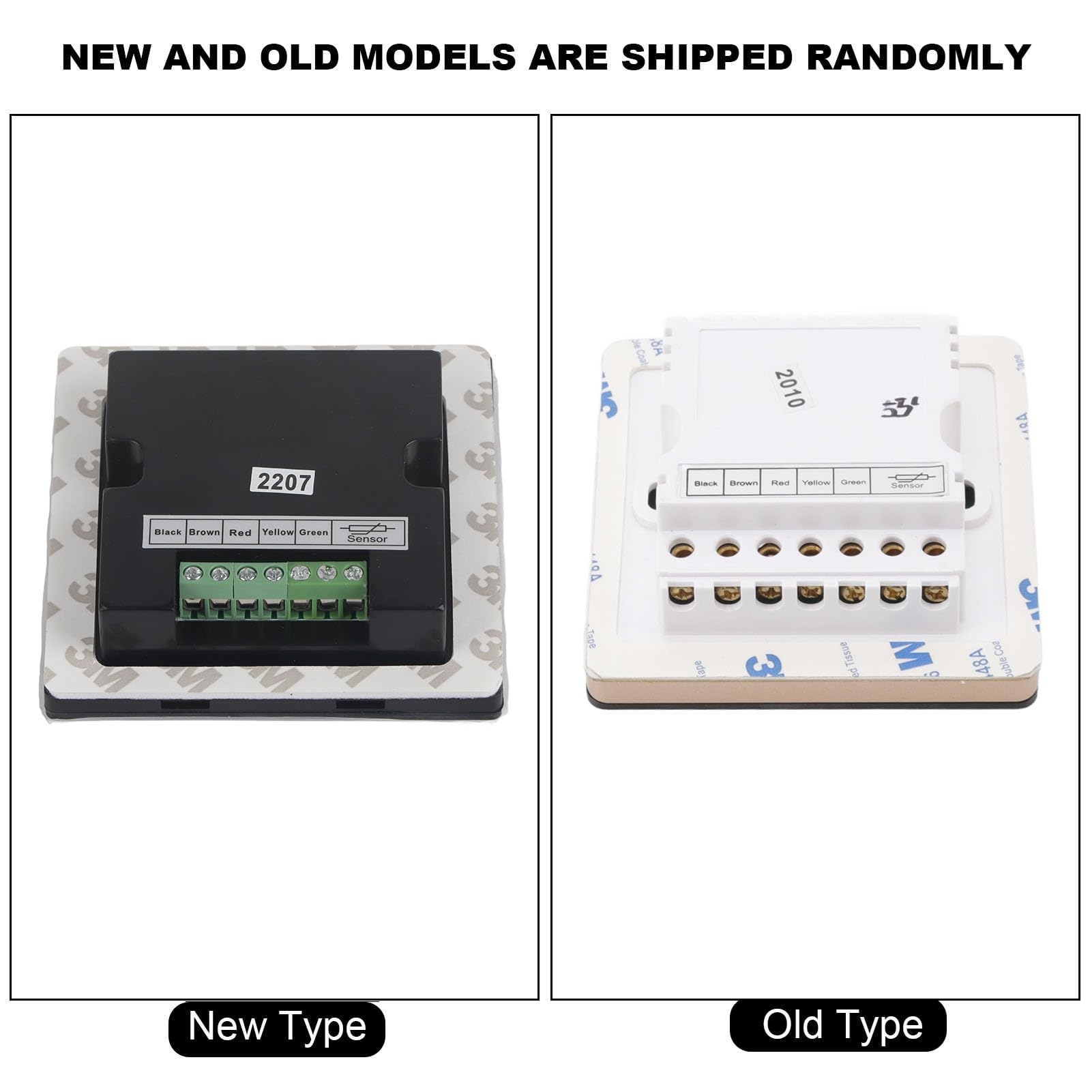 Touch Digital Programmable Thermostat Control Panel