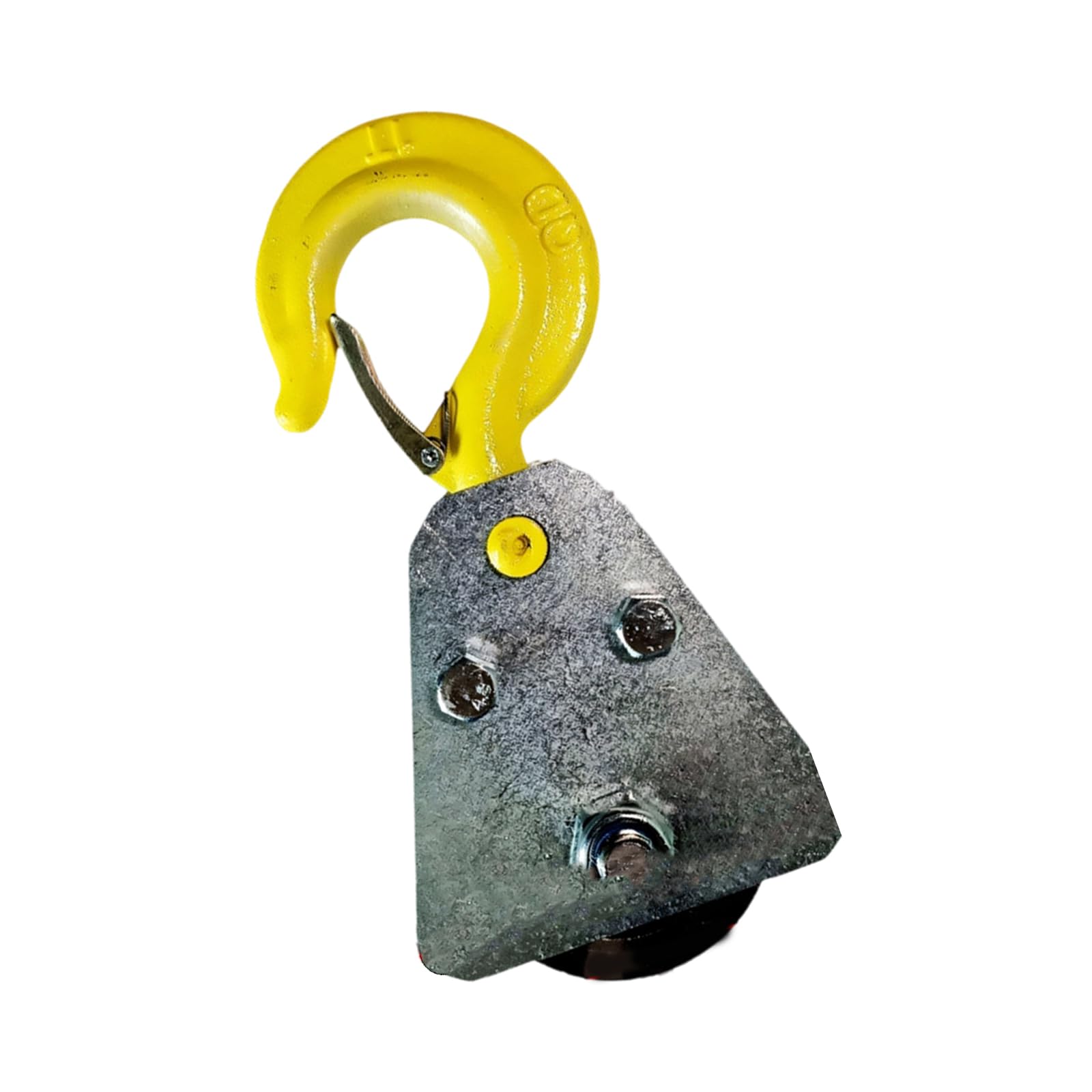 Rust Resistant Alloy Steel Cable Pulley Ideal for Industrial and Outdoor Use 1Ton Pulley Hook for Professional Rigging Tonne Lifting