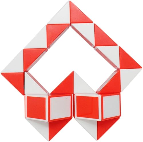 Miniatura 6 de Mipartebo Cubo mágico de serpiente giratoria rompecabezas de 36 cuñas, tamaño grande, juguetes de serpiente, regalo de fiesta, relleno de bolsas de