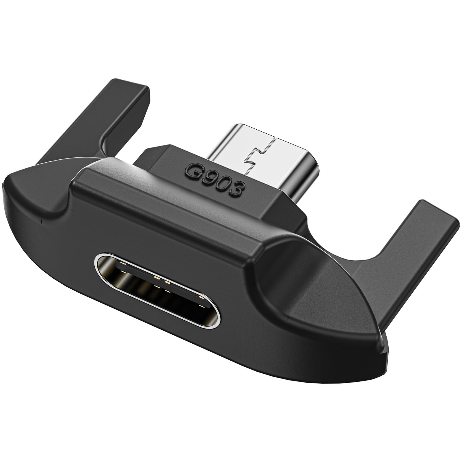 IVYGROW USB-C Adapter Compatible with Logitech G903 Wireless Gaming Mouse，Micro USB to Type-C Converter | Model-Specific Fit | Support Charge & Data