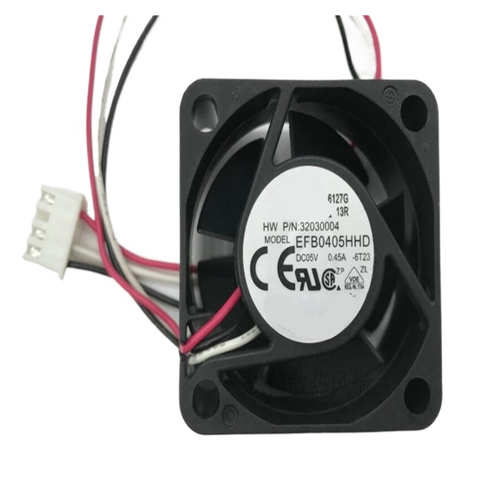 SJJBVPYX 4020 EFB0405HHD DC5V 0.45A 4cm three-wire cooling fan