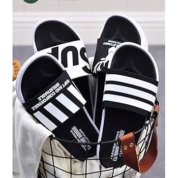  SLIPPER メンズ zxb-shop Men's Slippers Men's Pool Slide Beach & Pool Shoes
