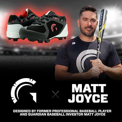 Miniatura 6 de Guardian Baseball Tacos de béisbol para niños y niñas, talla 12 para niños pequeños a 7 niños grandes