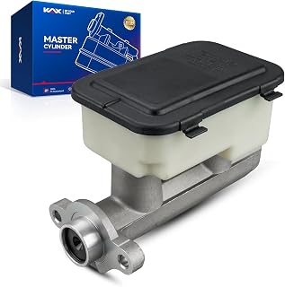 KAX Brake Master Cylinder with Reversior for Chevrolet 1996-2002 Express 3500, Chevrolet 1996-2002 Express 2500, GMC 1996-2002 Savana 3500, GMC 1996-2002 Savana 2500, Replaces OE# M630027(Aluminium)