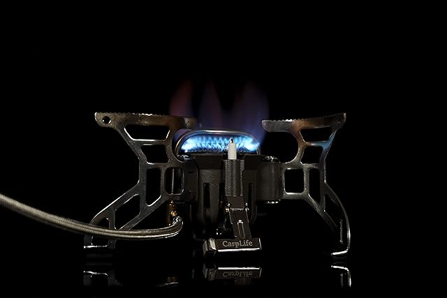 CarpLife Products CLS-3500 Lightweight and Compact Gas Stove - Carp Fishing - Camping Stove - Compact Fishing Stove - Powerful Fishing Stove