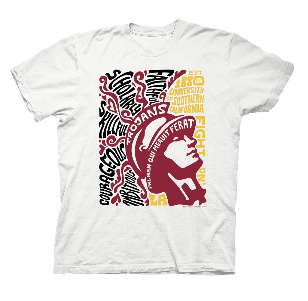 Ripple JunctionUniversity of Southern California NCAA USC Retro 1960's Style Tommy Trojan Crew T-Shirt