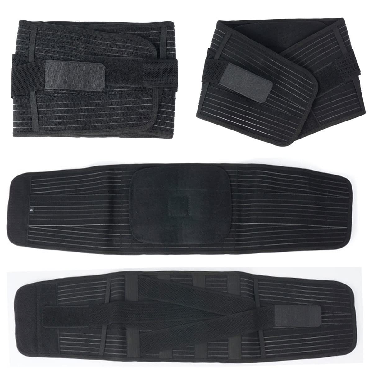 Cinturón de Soporte Lumbar para aliviar el Dolor en la Parte Inferior de la Espalda para Mujeres y Hombres, Correas de Cintura Ajustables para Hernia de Disco, ciática, estenosis espinal, escolio