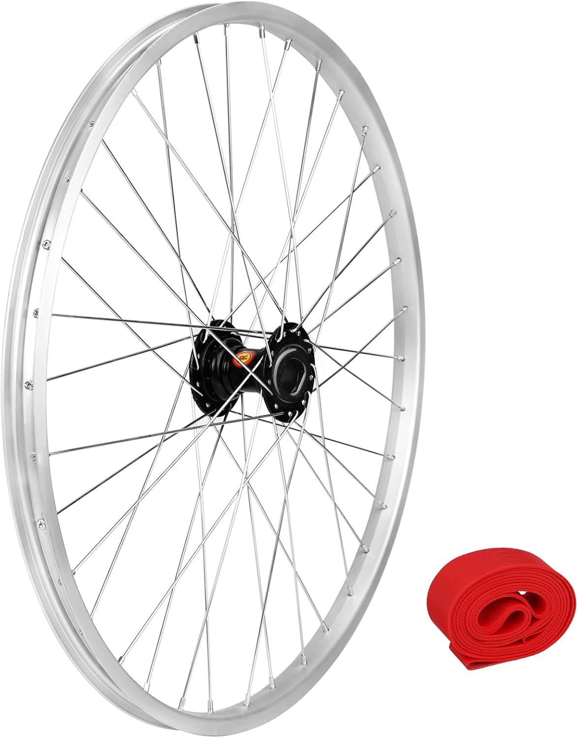 WEEROCK 24/26 Inch Adult Tricycle Wheelset, Aluminium Alloy Single 24"/26" Front Left Right Wheelset for 24/26 Inch 3 Wheel Bikes, Trikes