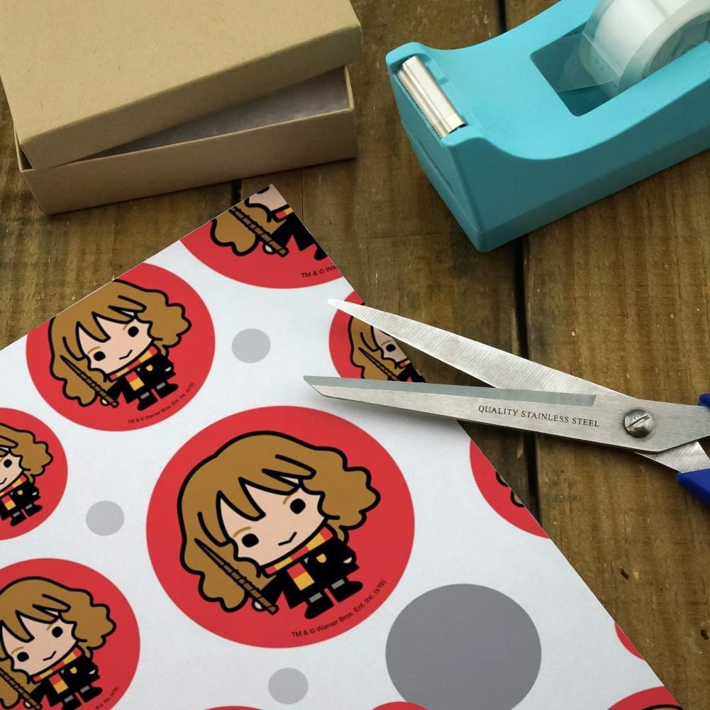 GRAPHICS & MORE Harry Potter Cute Chibi Hermione Character Gift Wrap Wrapping Paper Roll