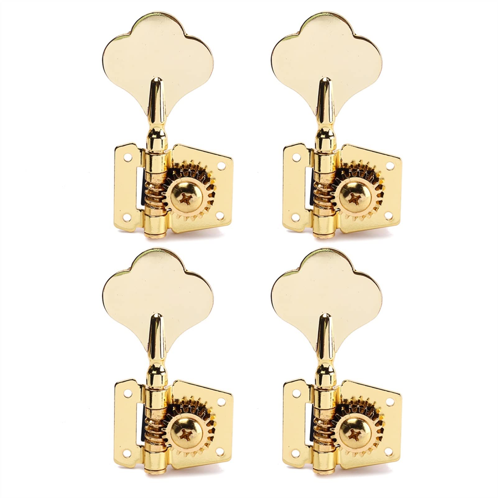 Cheville d'accord corde guitare Heavy Duty 4 pcs ouvert Tuner Droite Tuner Tuning PEG pour guitare de basse électrique