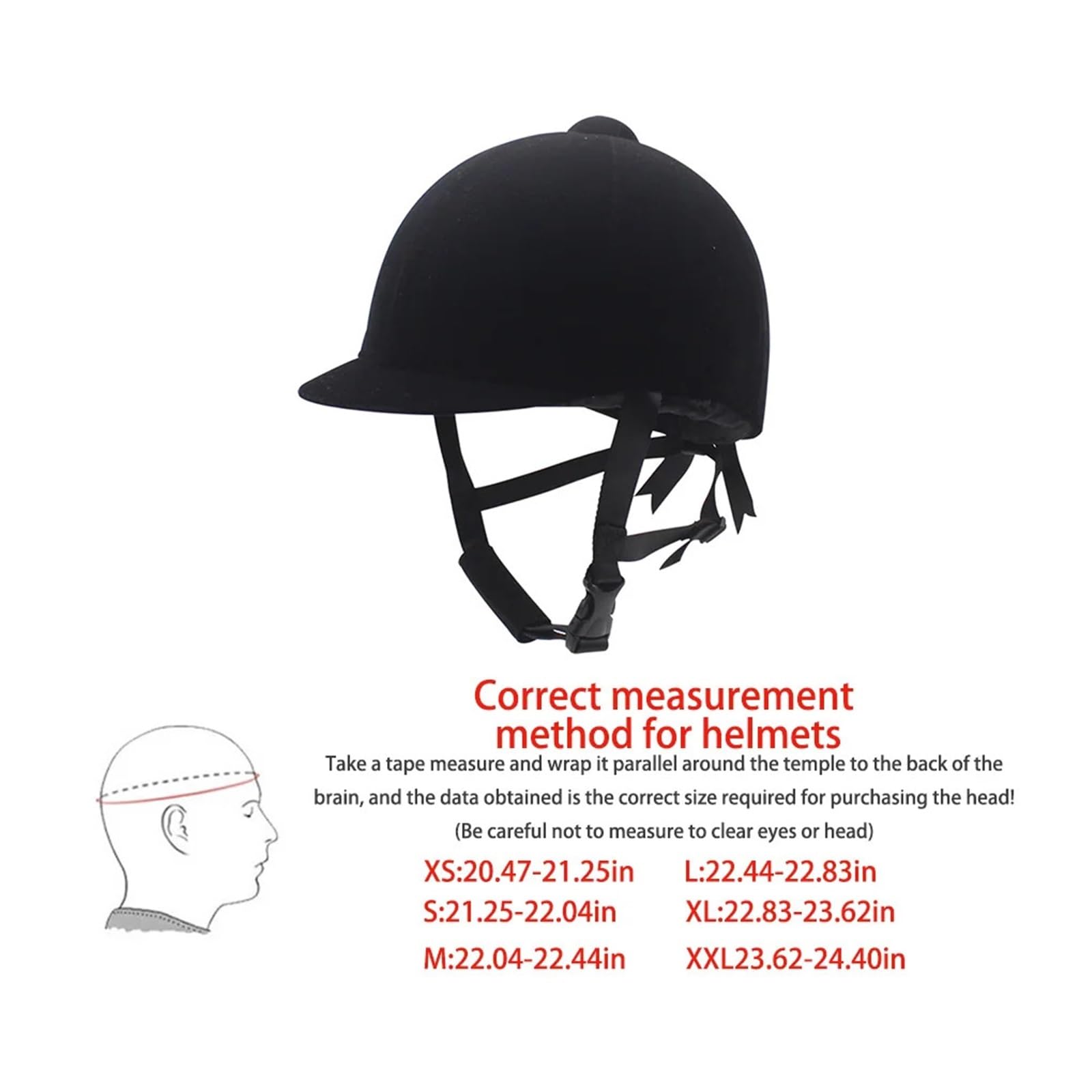 Casco da Equitazione Casco da equitazione traspirante, di sicurezza, unisex, classico, for esterni, regolabile, antiurto, for