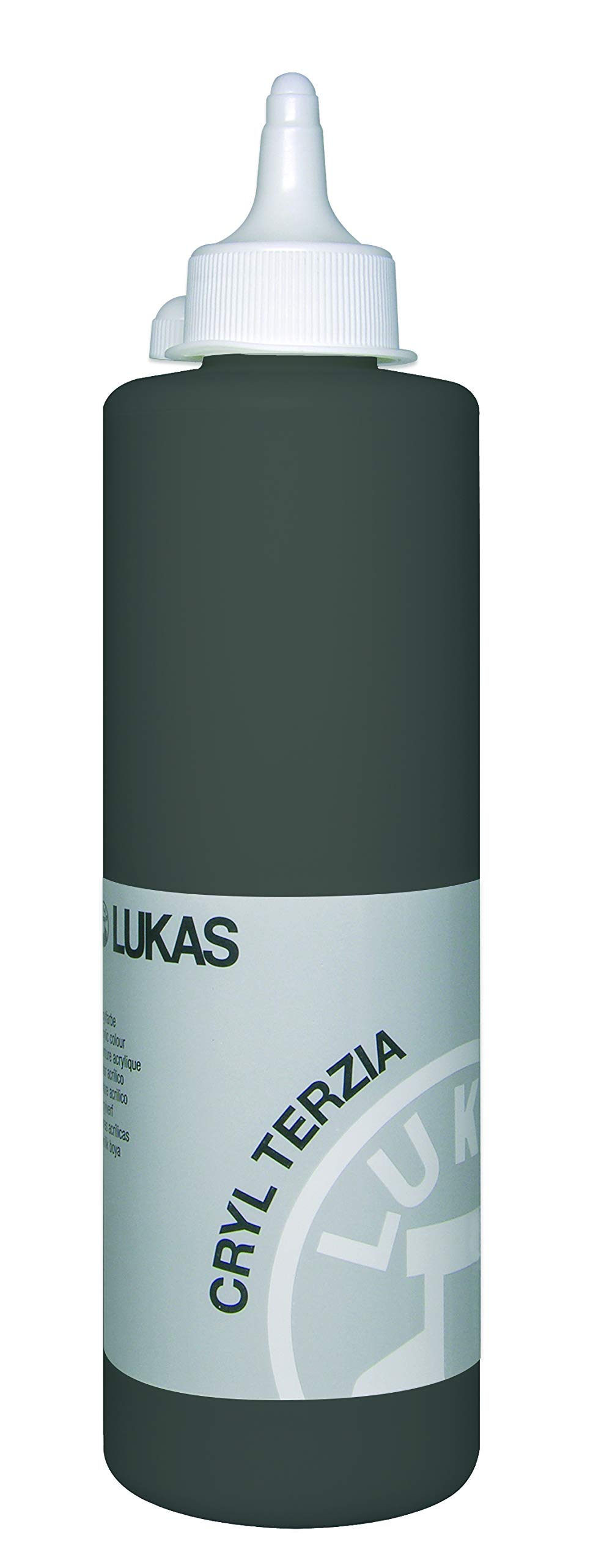 LUKASCRYL TERZIA 500 ml – Acrylic Paint in Study Quality – Colour Umbra