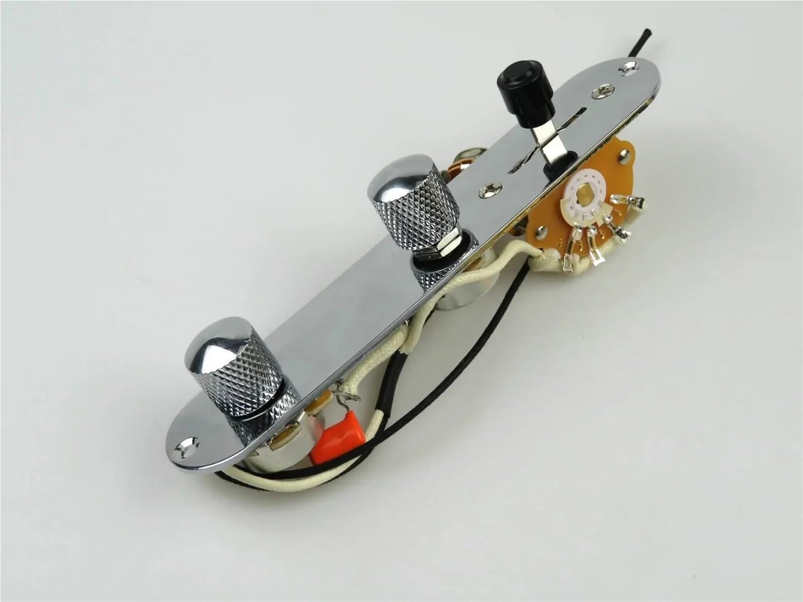 Arnés Cableado Guitarra Eléctrica Potenciómetro de eje de cobre de 250 K para pastilla de guitarra eléctrica TL