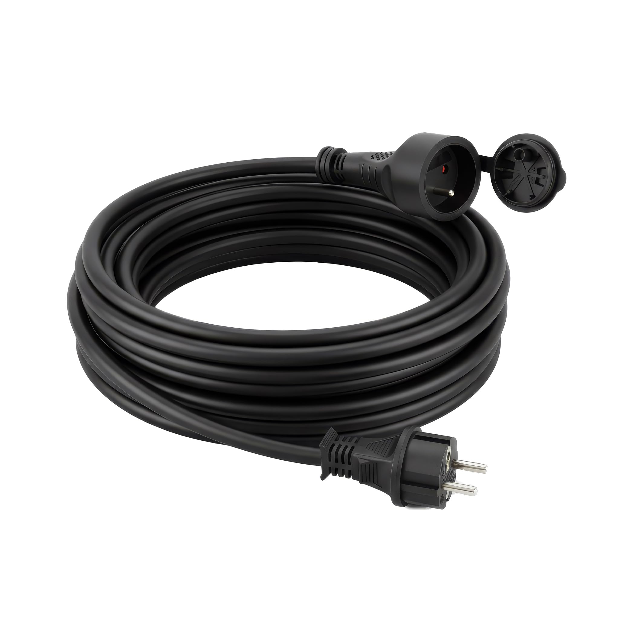Electraline Przedłużacz ogrodowy 16 A 5 m Noir 3G2,5 mm²