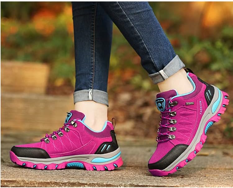 Miniatura 4 de BORAMAX Tenis para mujer para deportes al aire libre, escalada, senderismo, impermeable, senderismo, correr, zapatos de escalada para mujer