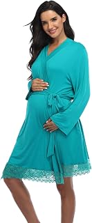 Maternity Robes for Women - Hospital Labor Delivery Robes - Pregnancy Nursing Sleepwear