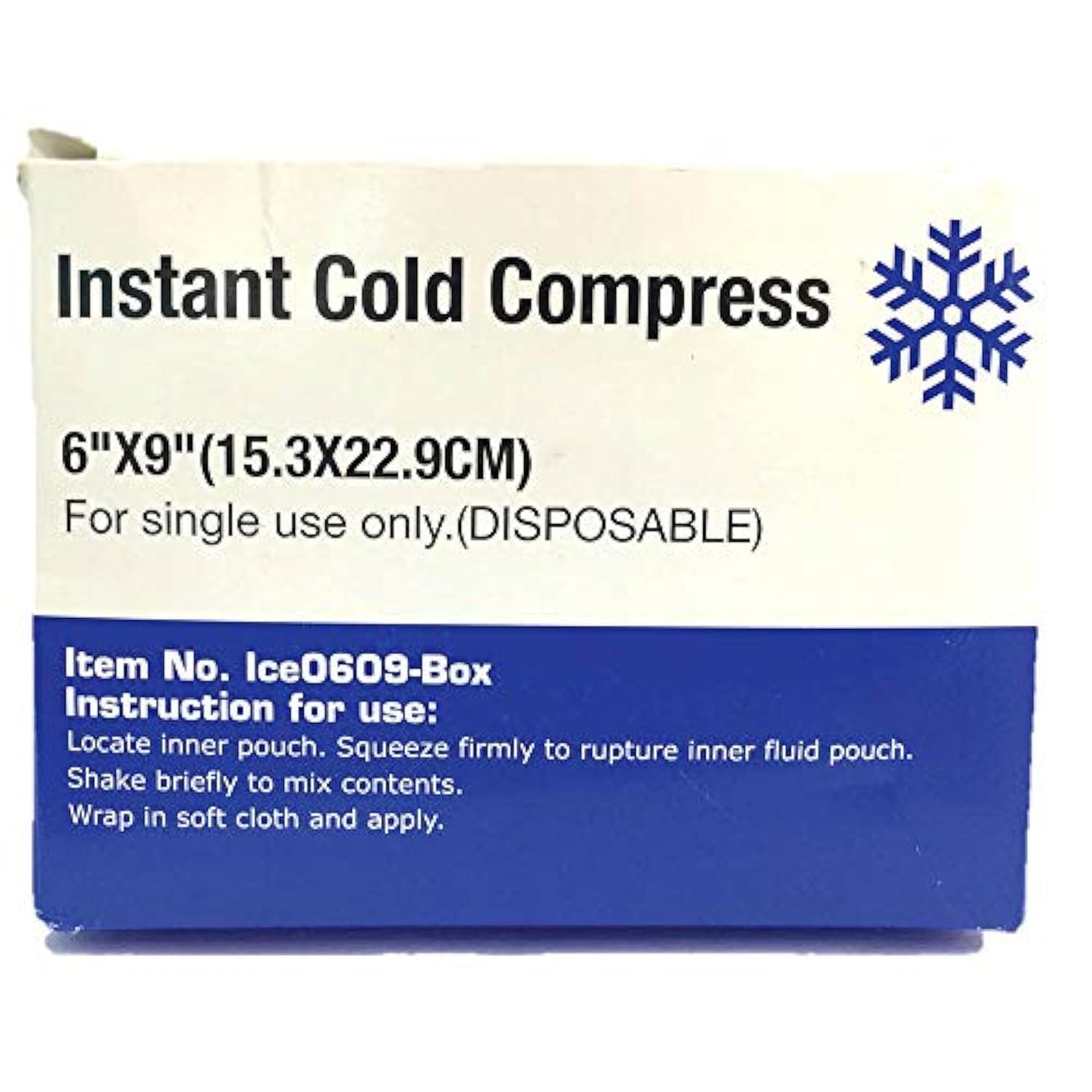 Instant Cold Compress Pack (15.3 x 22.9cm)