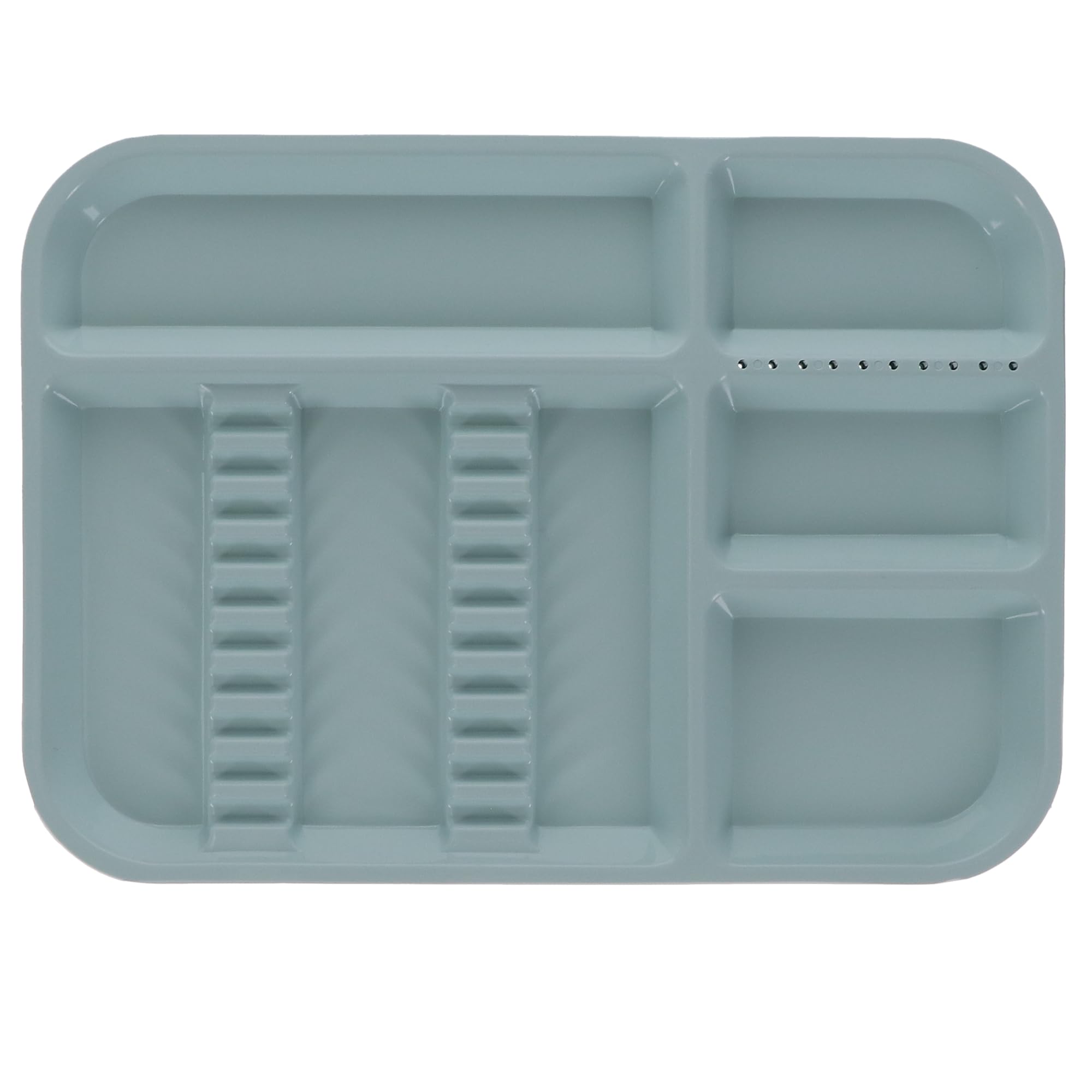Plasdent 300BDS-4PS Set-Up Tray Divided Size B Ritter Plastic 13-1/2 X 9 5/8 X 7/8 Pastel Sea Green